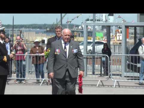 A Restored Bell From A Ww2 Battlecruiser Has Been Unveiled By Princess Anne Today