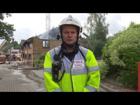 Fire Rips Through Business Centre In Bordon Cmr Rudman From @hfrs Explain How  Crews Dealt With It