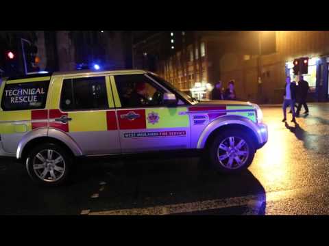 West Midlands Fire And Rescue  Deployed To Flooded  Carehome In York