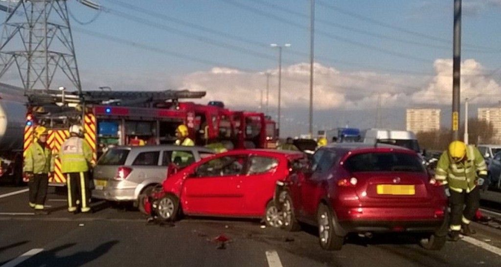 Woman And Two Children Injured Following M6 Collision