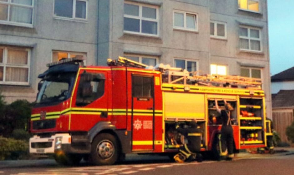 Fire Crews Called After Bin Shed Set On Fire  In Portsmouth