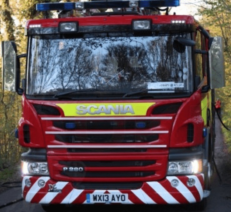 House Blaze In Ryde Turned Out To Be A Bonfire