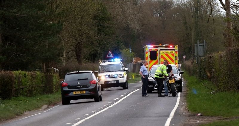 Police Close Road Following Serious Traffic Collision