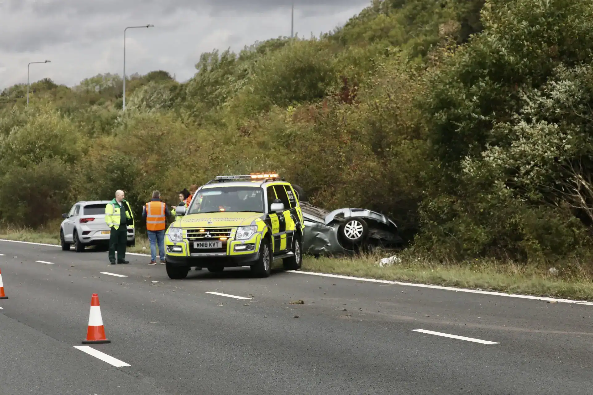 Police Are Appealing For Witnesses And Information Following A Serious Three-vehicle Road Traffic Collision On The Castlewellan Road Outside Clough.