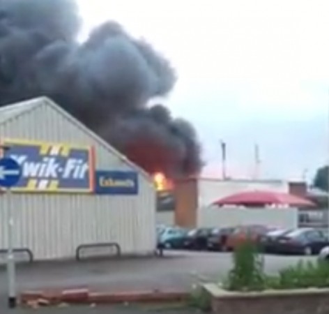 Fifty Firefighter Battle Fireworks Factory Fire In Southampton