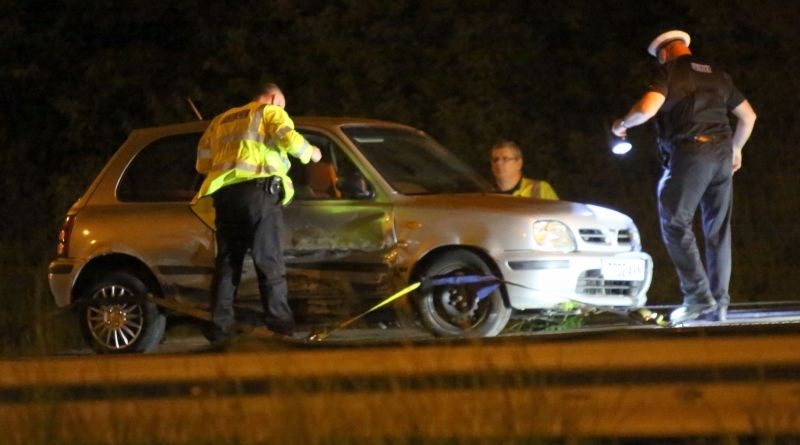 M27 Police Chase Driver Aimed At Traffic Cops While Driving Wrong Way On Motorway