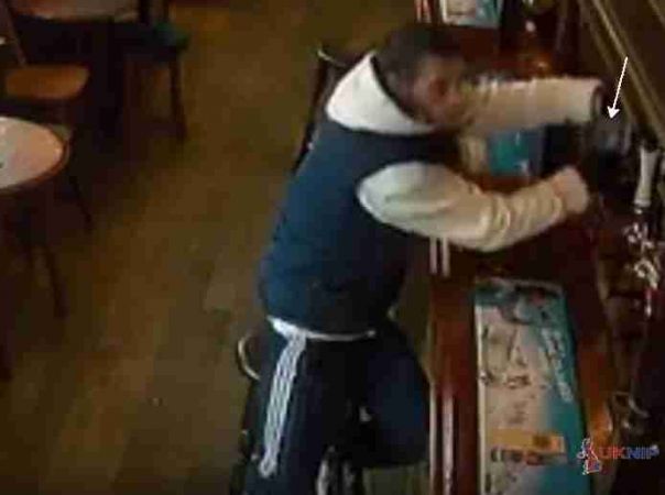 Portsmouth Charity  Box Chancer Caught On Camera Again