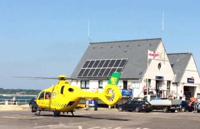 Child Airlifted To Hospital After Jet Ski Accident  Off Calshot Spit