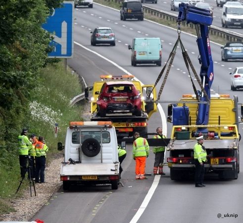 Six Miles Of Congestion After Serious Road Collision On The M3
