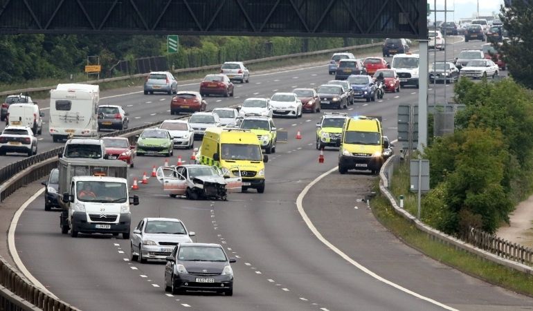 Traffic Chaos After Collision On A27 In Portsmouth
