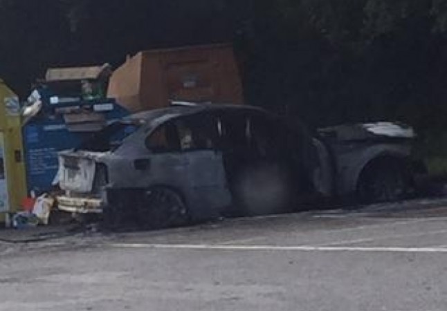 Police Appeal After Man Set Car On Fire With Driver In It At Locksheath Centre