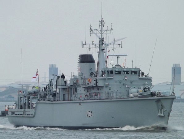 Hms Middleton Crew Back From Minehunting In The Middle East