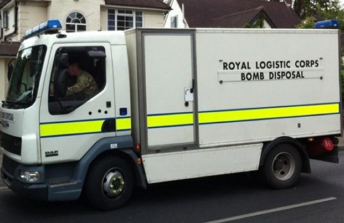 Man Arrested On Suspicion Of Possession Of An Explosive After Street Evacuated