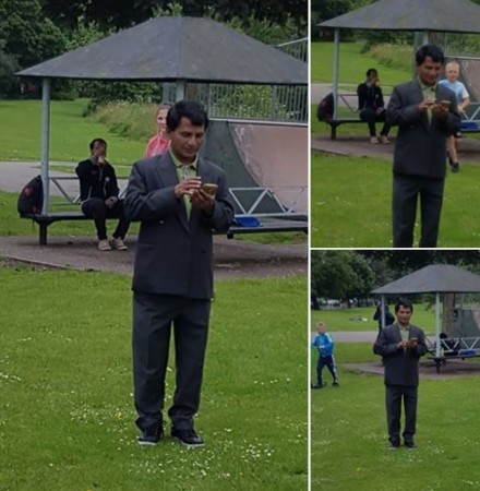 Group Of Eastleigh Mum Stop Strangers  Filming Children  In Fleming Park