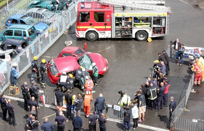 Public Get To See  A  Variety Of Rescue Skills Required By The Modern Fire And Rescue Service