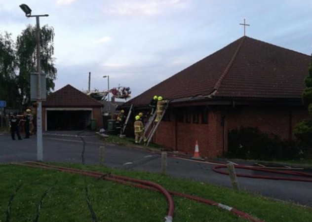 Quick Action By Fire Crews  Save A Basingstoke  Church