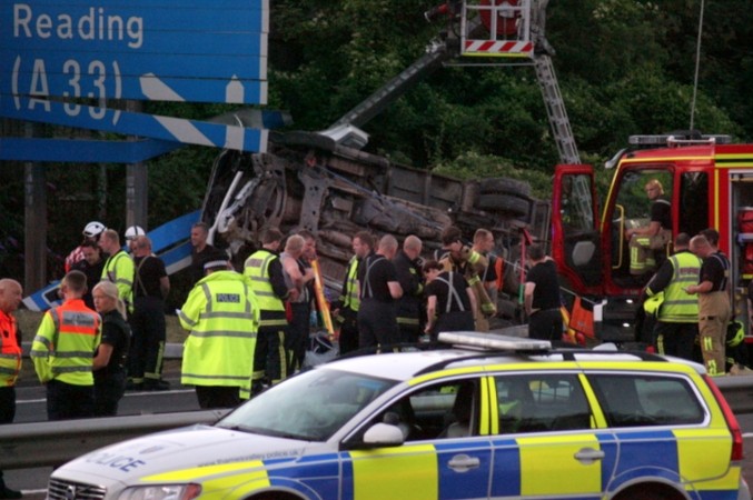 Police Close M3 Motorway Near Basingstoke Following Life Changing Incident