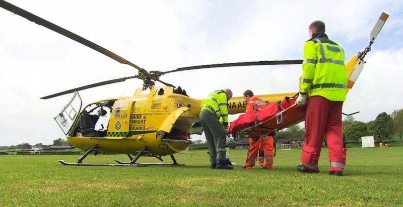 Chale Man Airlifted To Hospital After Serious Leg Injury