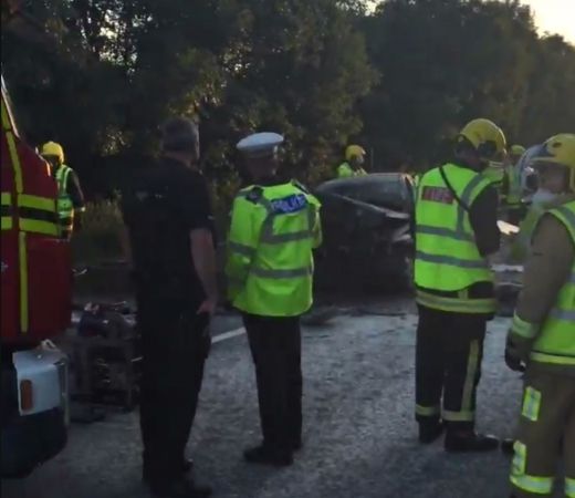 Pensioner Fighting For Her Life After Head-on Crash Near West Wellow