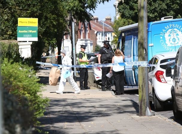 Police Cordon Off Outram Road Southsea After Body Found