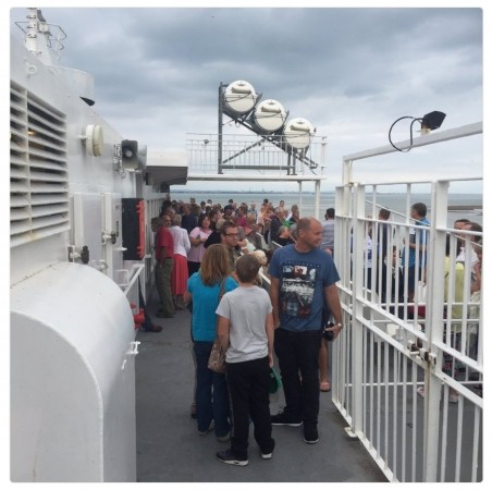 Fire Breaks Out On Wightlink  Car  Ferry