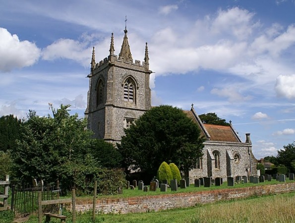 Windows Smashed At Oakley Church Near Basingstoke