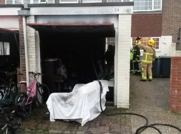 Gosport Garage Gutted After Tumble Dryer Fire