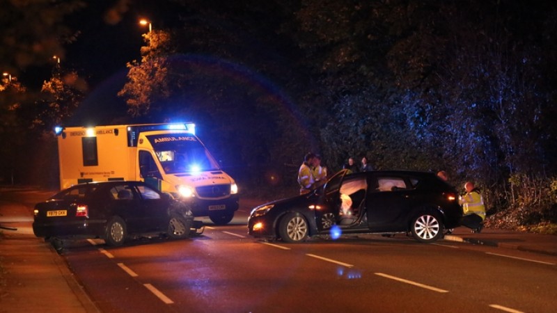 A32 Closed After Two Vehicle Collision In Gosport