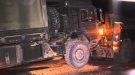 Sailsbury Plain Three Army Truck Crash 20 Injured