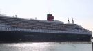 Qm2 Leaving Southampton Port After Many Waited For The Red Arrows Fly Over #uknip