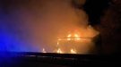 The M2 Motorway In Kent Has Been Closed In Both Directions Due To A Serious Fire Involving An Hgv
