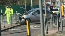 Road  Closed After  Collision  In Portsmouth