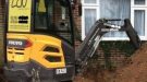 Digger Stolen From Hordean Drive Way