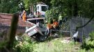Man Dies After Car Plunges Off Railway Bridge