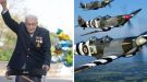 Captain Tom Moore Has Been Offered A Spitfire Flyby For His 100th Birthday As A Thank You For Raising Millions For The Nhs