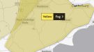 Yellow Fog Warning Issued For Kent And South East For Tuesday Afternoon