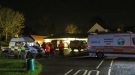 Major Search Involving Police Helicopter And Search Volunteers In The Sleepy Kent Village For Missing Person