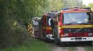 Fire Crew Battle Forest Fire On Browndown Ranges